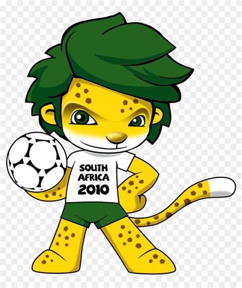 Symbolic mascot for the 2010 world cup